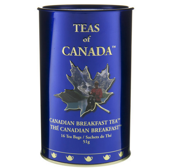 Premium Teas of Canada Canadian Breakfast Tea - A delightful blend of rich, robust flavors. Perfect for a comforting morning ritual. Shop now for a taste of Canada's finest tea experience