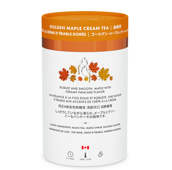 Indulge in the rich flavor of M21 Luxury Golden Maple Cream Tea - 40g