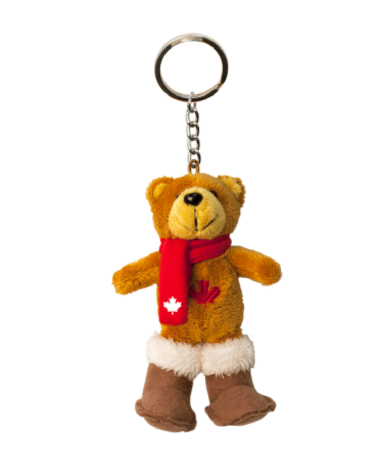 Brown Bear with Scarf & Boots