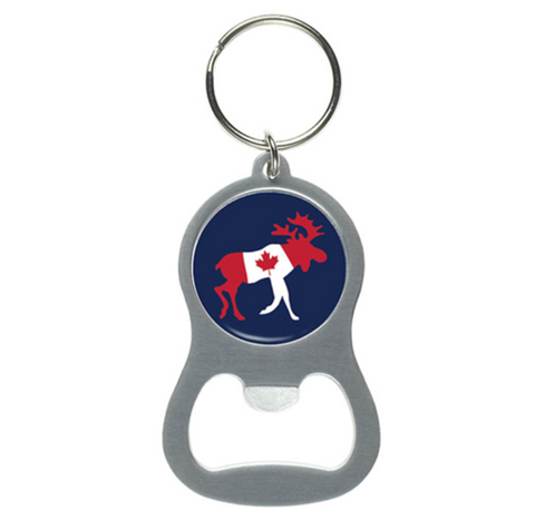 Bottle Opener - Moose Flag