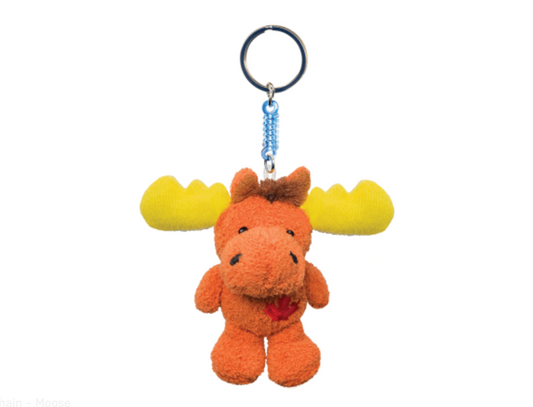 3" Mini Plush Keychain - Moose