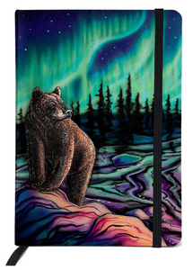 SKY DANCE - NORTHERN LIGHTS LINED JOURNAL