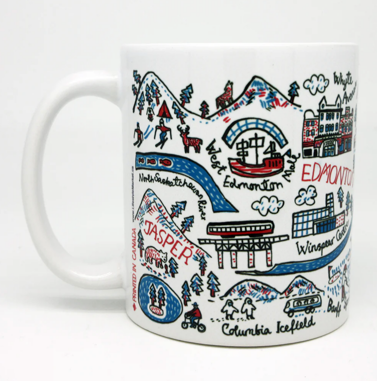 Alberta Cityscape mug