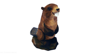 Wooden Ornament-Beaver