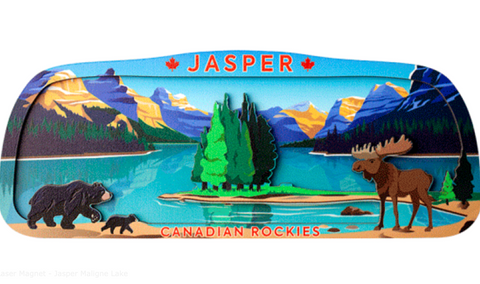 Laser Magnet - Jasper Maligne Lake