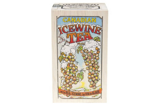 Ice Wine Tea Wooden Box of 25 Tea Bags