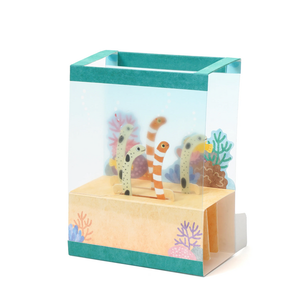 Sanrio Garden eel sea animals Card |3D Greeting Cards