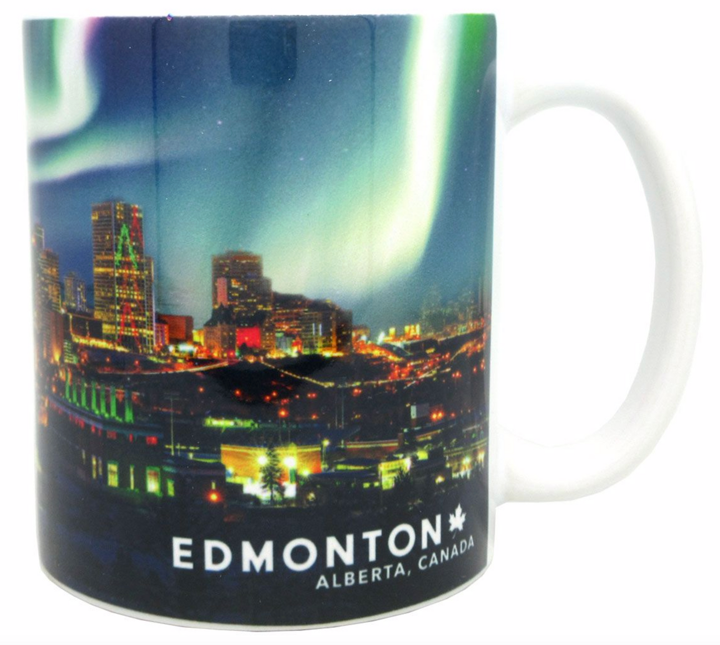 Northern Lights, Edmonton, Canada, Lights, City, Forest