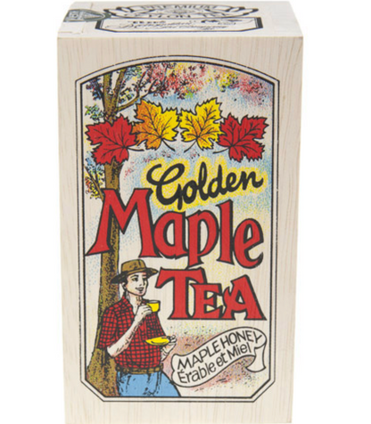 Maple Tea & Ice wine tea in the Wood Box - 25 tea bags