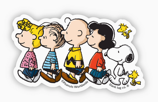 Peanuts® Waterproof Sticker - Peanuts Gang