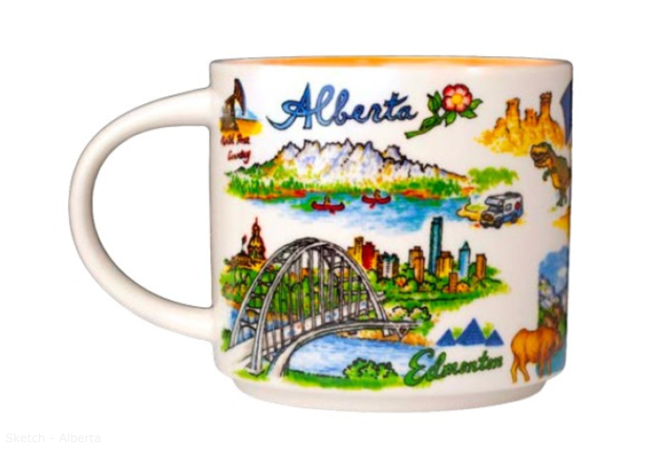 Coffee Mug - Sketch - Alberta