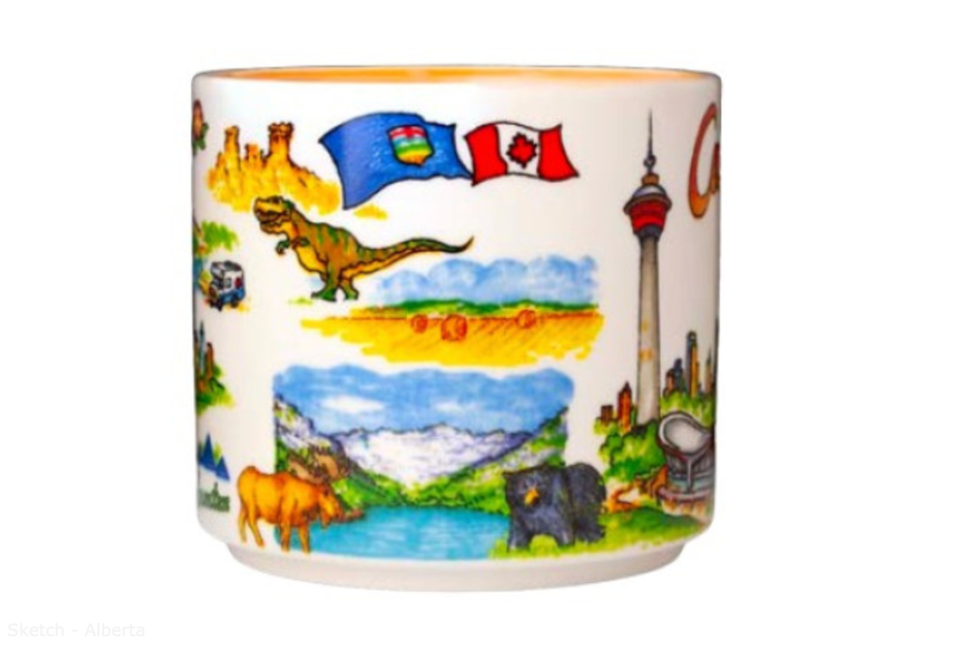 Coffee Mug - Sketch - Alberta
