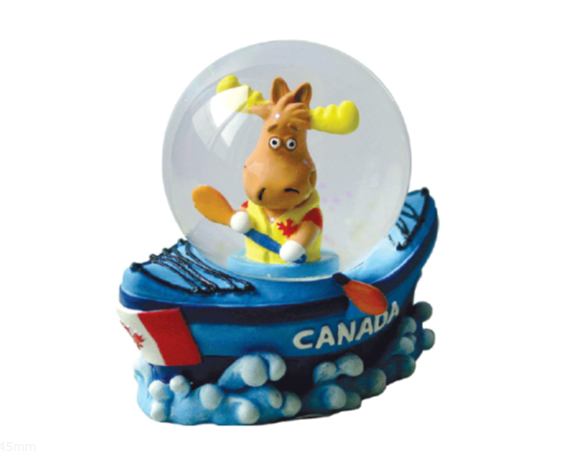 Snow Globe-Moose 45mm