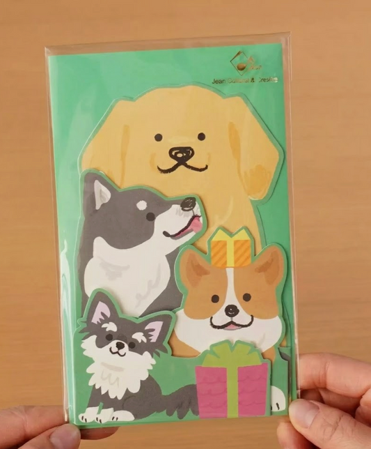 Sanrio 3D Greeting Card "9 Dogs"