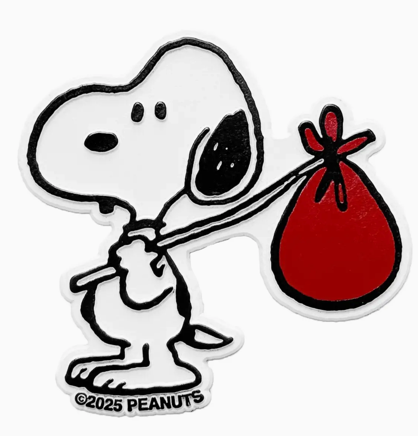 3P4 x Peanuts® - Snoopy Nomad Classic Fridge Magnet