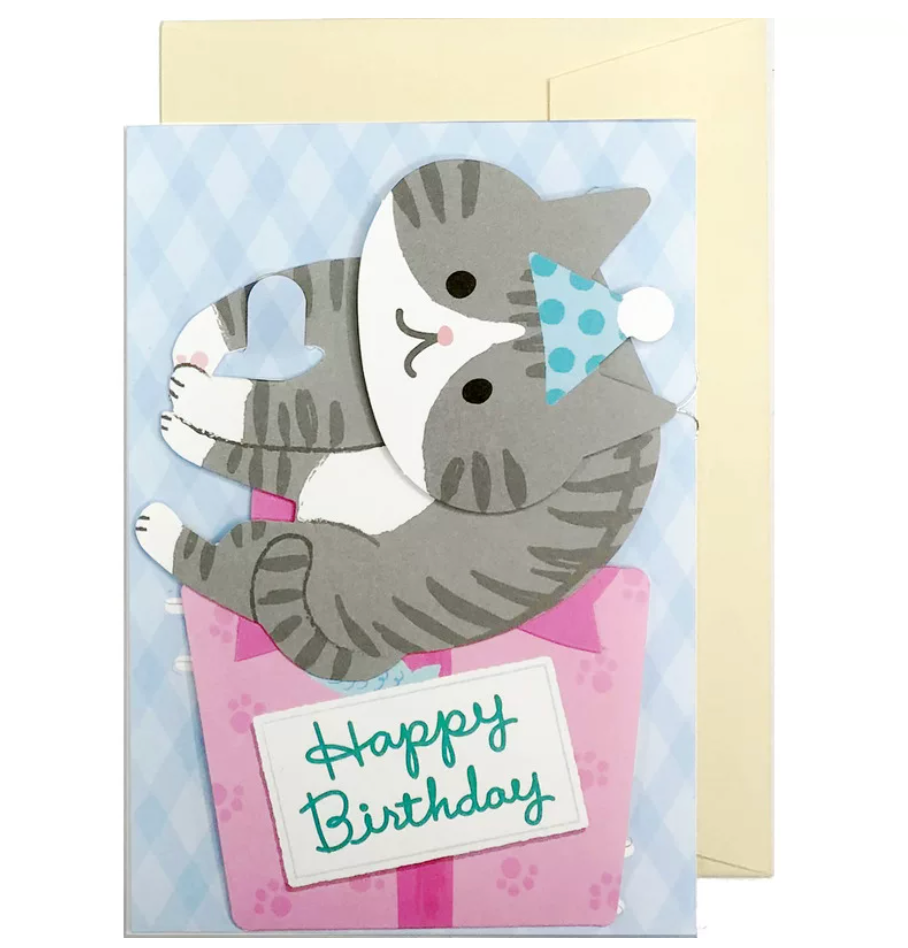 Cat Card: Birthday