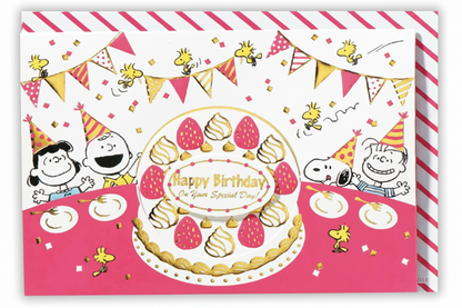 Hallmark Peanuts Snoopy 3D Pop-Up Birthday Greeting Card