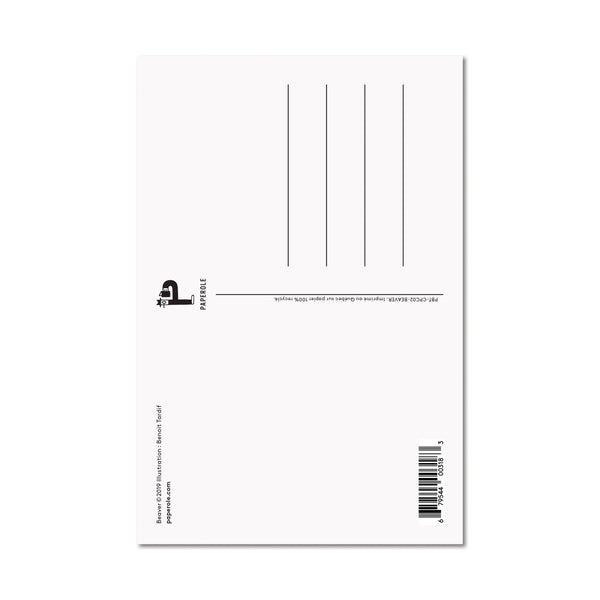 BEAVER — Postcard