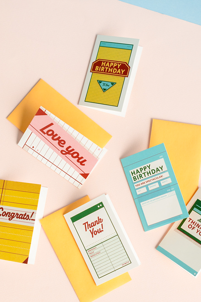 Card : Mini Vintage : Thinking of You