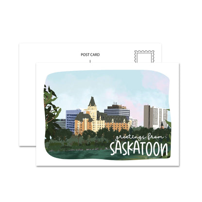 Greetings From Saskatoon V2 Postcard