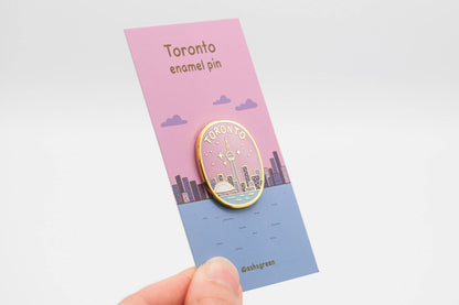 Toronto - enamel pin