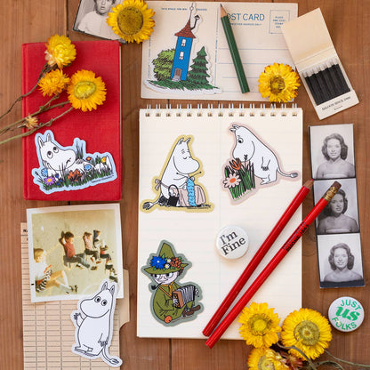 3P4 x Moomin® - Moomintroll Garden Sticker