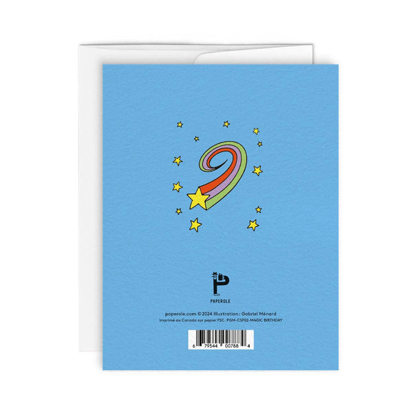 MAGIC BIRTHDAY — Greeting card