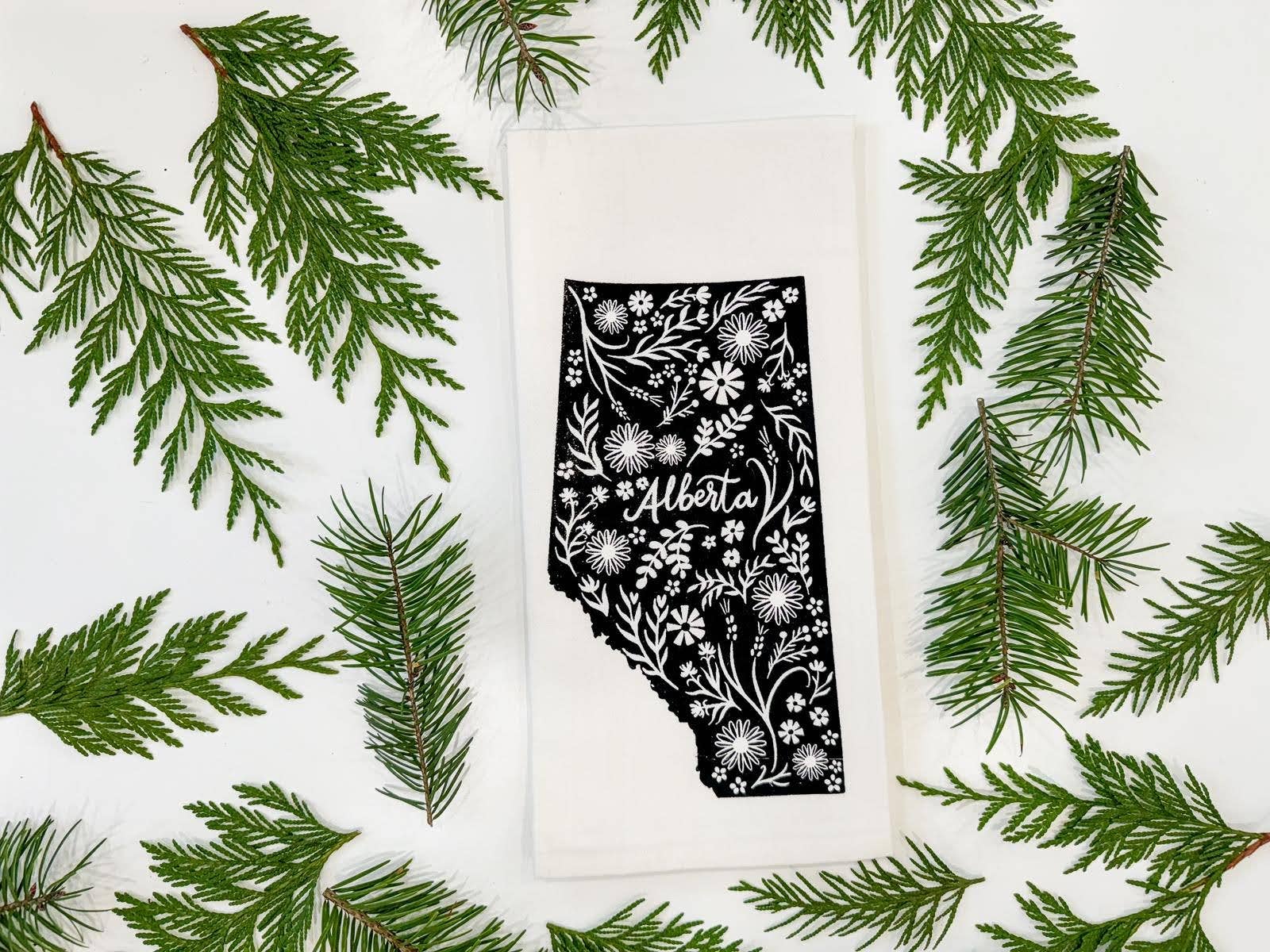 Tea Towel / Alberta / Kitchen Towel