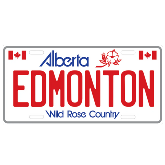 Aluminum Vehicle Magnet 90 × 45 mm - Edmonton