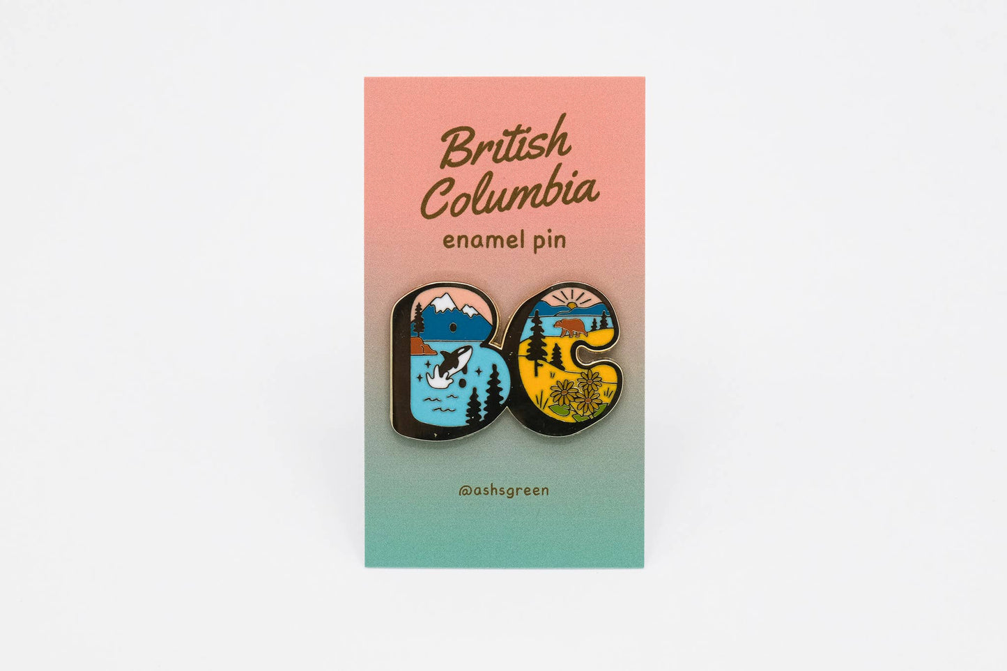 British Columbia - enamel pin ✨