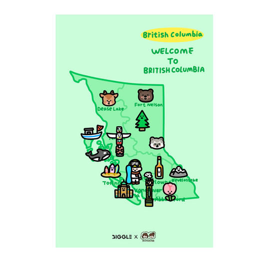 BC Adventure Magnet Set