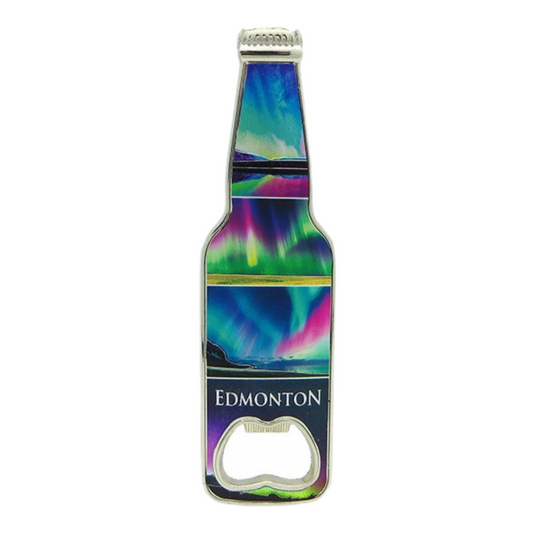 Fridge Magnet Bottle Opener - Edmonton Northern Lights