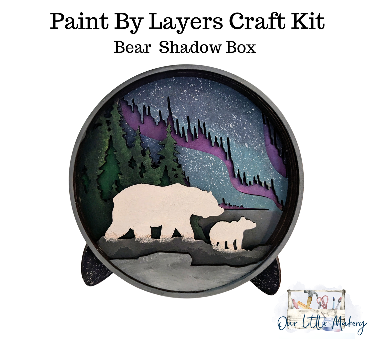 Bear Shadow Box Kit