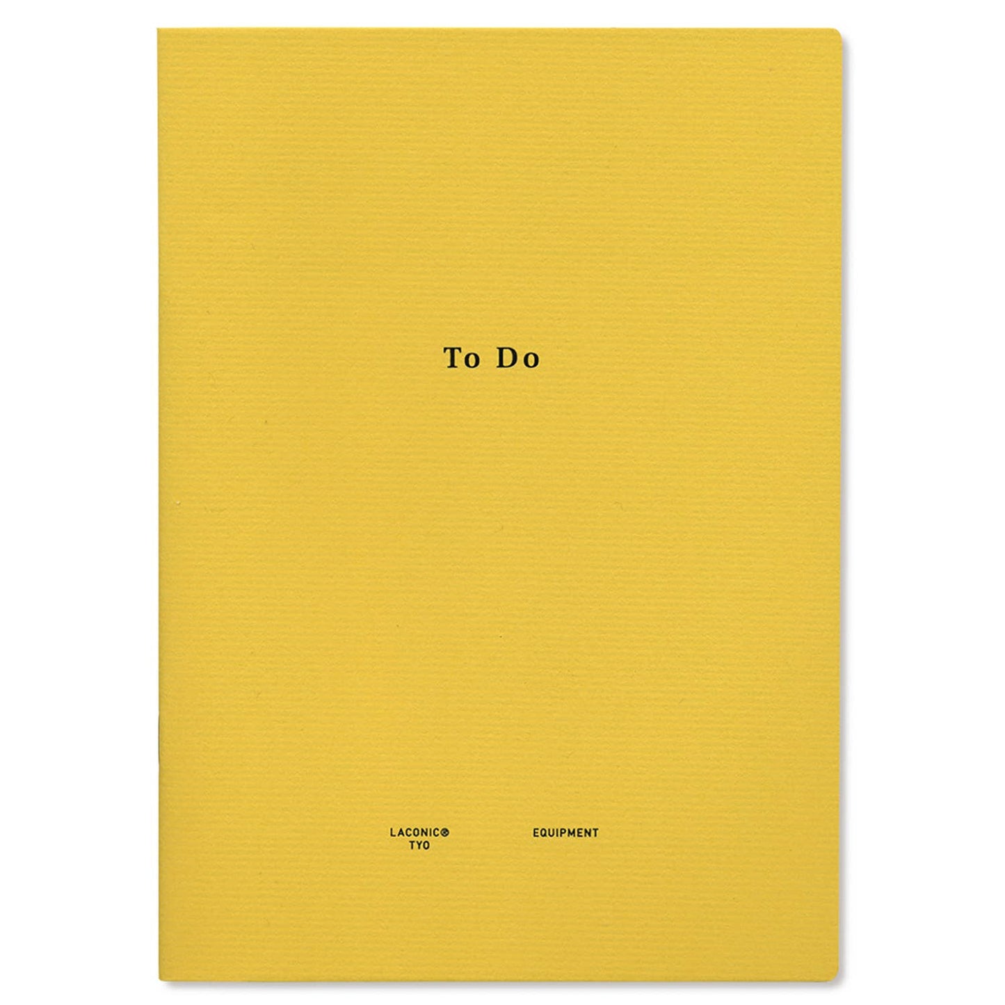 LACONIC STYLE NOTEBOOK TO DO