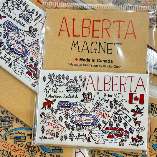 Alberta Cityscape magnet