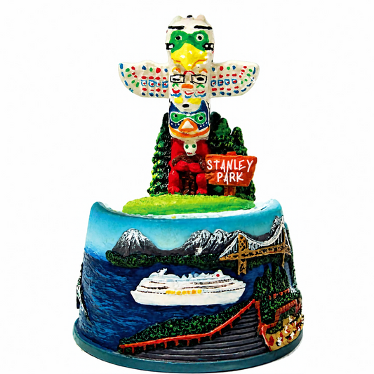 Snow Globe-Totem Pole