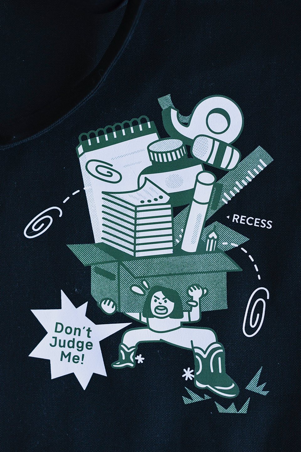 Tote Bag : Don't Judge Me!