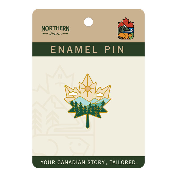 Maple Vista Enamel Pin