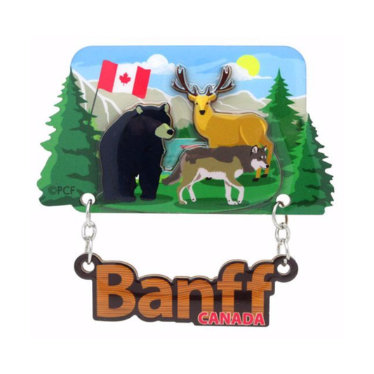 Banff Animals Magnet