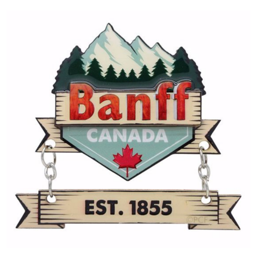 Banff Crest Magnet