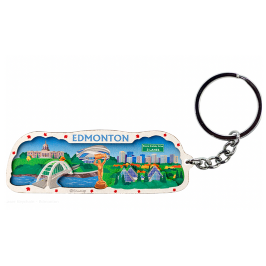 Laser Keychain - Edmonton