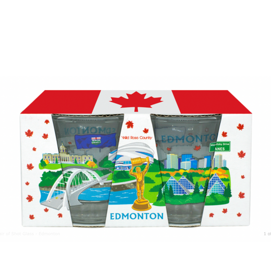 Pair of Shot Glass - Edmonton