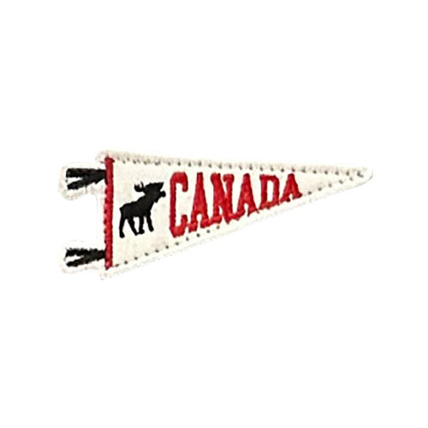 Canada iron-on embroidery patch