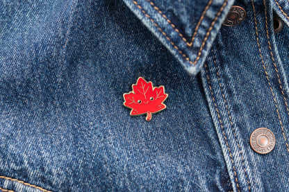 Canada Maple Leaf Enamel Pin