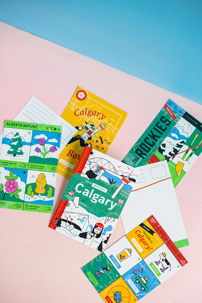 Calgary Postcard : Welcome to Calgary!