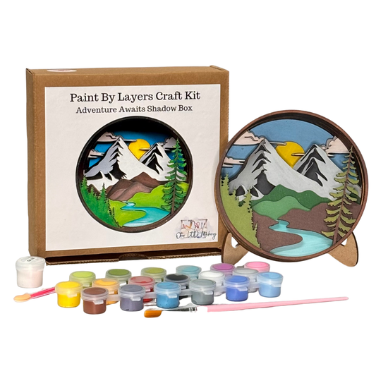 Adventure Awaits Shadow Box Kit