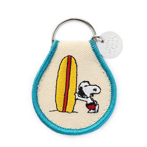 3P4 x Peanuts® - Snoopy Surf Patch Keychain