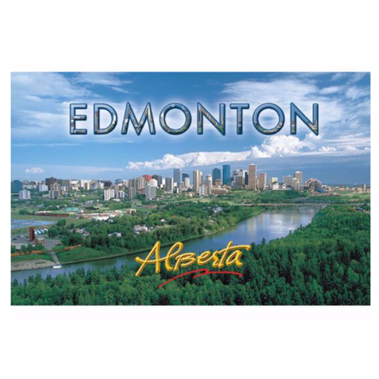 Photo Magnet - 2 x 3'', Sask River & Skyline, Edmonton