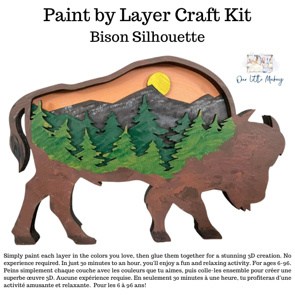 Bison Silhouette Kit