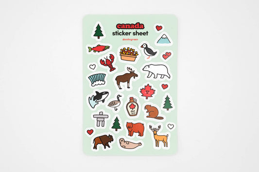 Canada - Sticker Sheet
